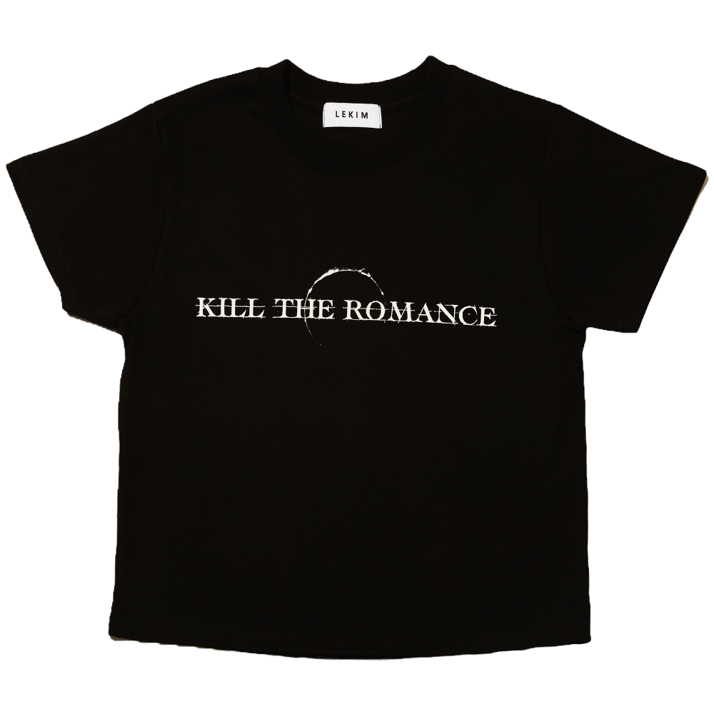 KILL THE ROMANCE T-SHIRT BLACK (WOMAN)