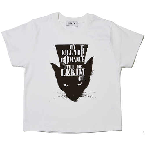 LEKIM DEVILL CAT T-SHIRT WHITE (WOMAN)